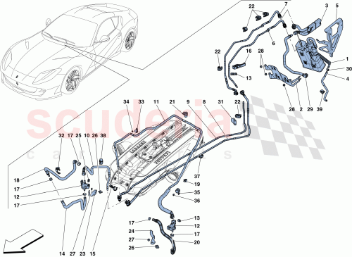 Part Diagram for Ferrari 332132