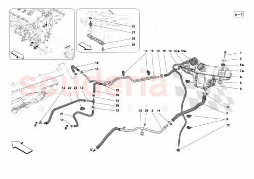 Part Diagram for Ferrari 55051748