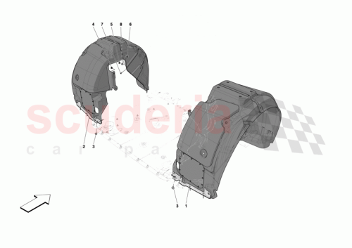 Part Diagram for Ferrari 055046826