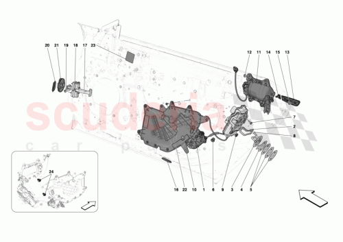 Part Diagram for Ferrari 000995397