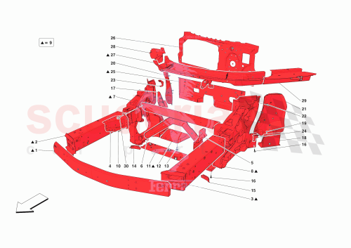 Part Diagram for Ferrari 985790759