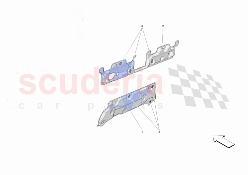 Part Diagram for Ferrari 812257