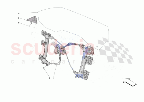 Part Diagram for Ferrari 911723