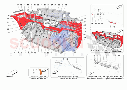 Part Diagram for Ferrari 898128