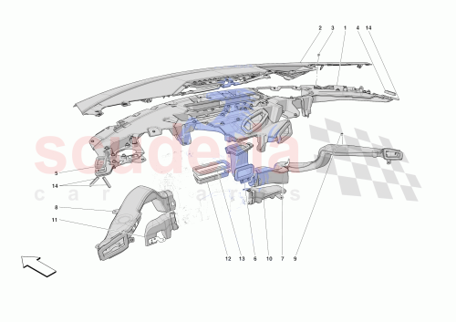Part Diagram for Ferrari 838376