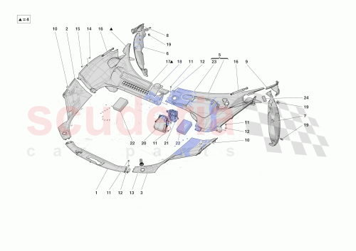 Part Diagram for Ferrari 782806