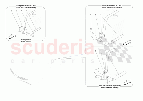 Part Diagram for Ferrari 970125