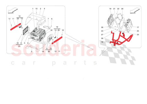 Part Diagram for Ferrari 890771