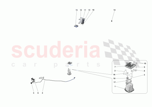 Part Diagram for Ferrari 959351