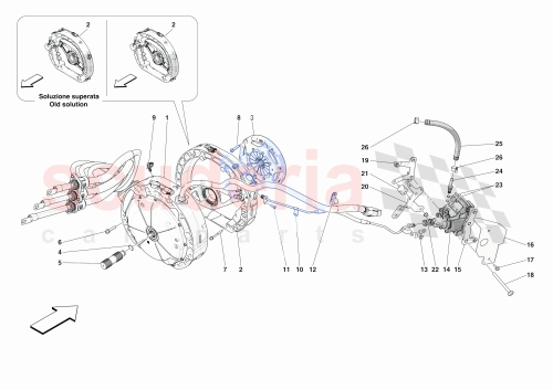 Part Diagram for Ferrari 911155