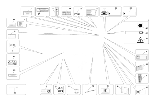 Part Diagram for Ferrari 831607