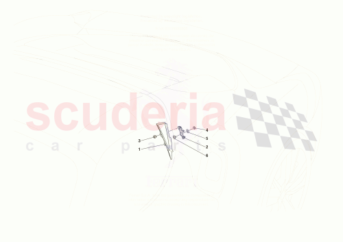 Part Diagram for Ferrari 825090