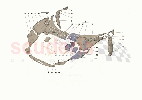 Part Diagram for Ferrari 741291