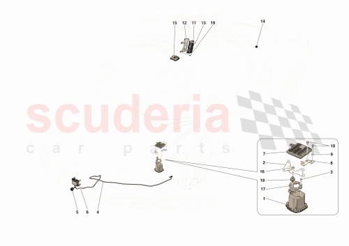 Part Diagram for Ferrari 799809