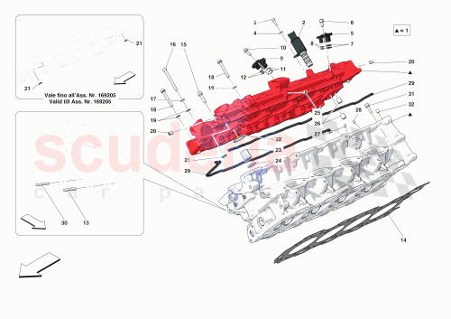 Part Diagram for Ferrari 979086