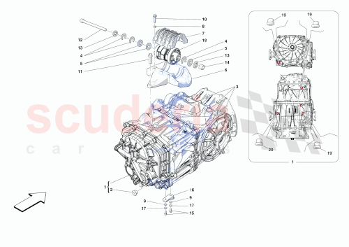 Part Diagram for Ferrari 70004679