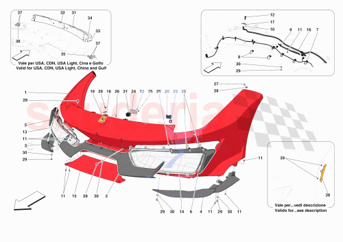 Part Diagram for Ferrari 000875869
