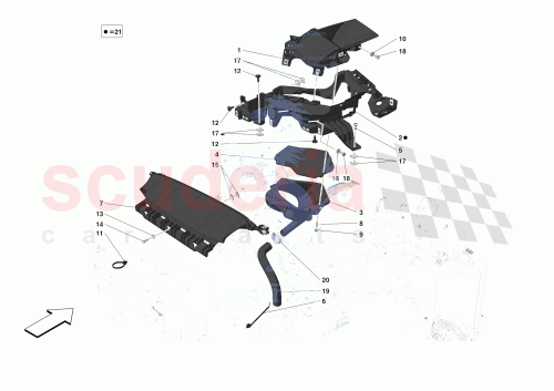 Part Diagram for Ferrari 985814864