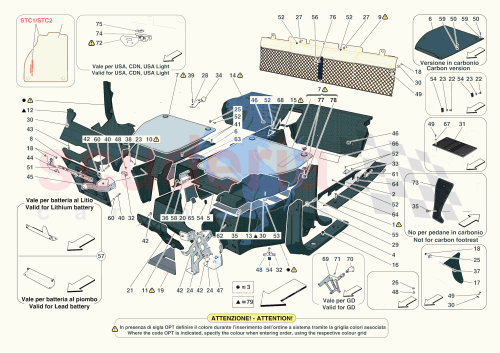 Part Diagram for Ferrari 000927120