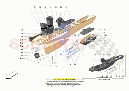 Part Diagram for Ferrari 070006555