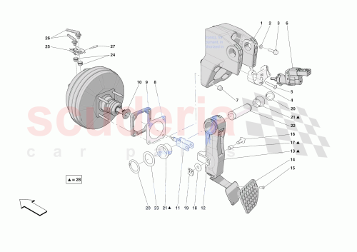 Part Diagram for Ferrari 000782878