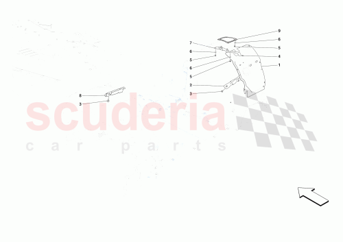 Part Diagram for Ferrari 834412