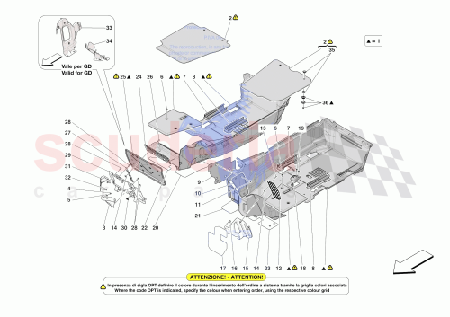Part Diagram for Ferrari 000922136