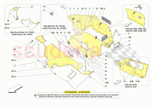 Part Diagram for Ferrari 887685