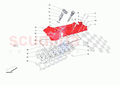 Part Diagram for Ferrari 820628