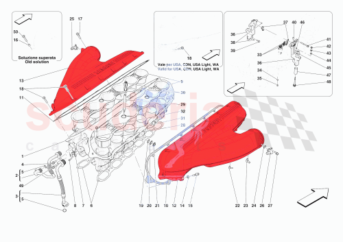 Part Diagram for Ferrari 000925288