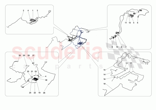 Part Diagram for Ferrari 986428