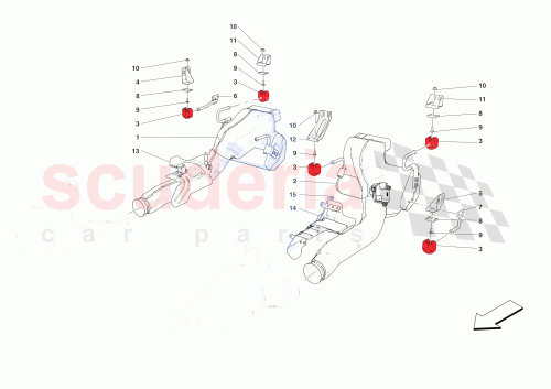 Part Diagram for Ferrari 874784