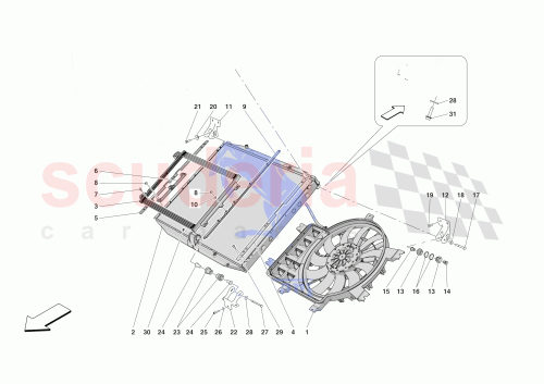 Part Diagram for Ferrari 804989
