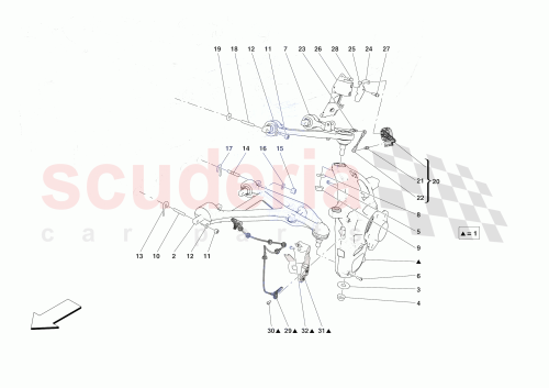Part Diagram for Ferrari 744456
