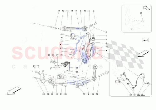 Part Diagram for Ferrari 782202