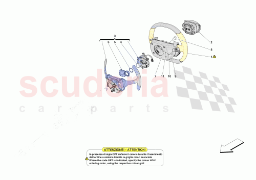 Part Diagram for Ferrari 000940551
