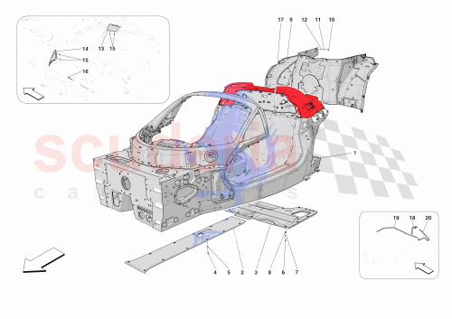 Part Diagram for Ferrari 000772200