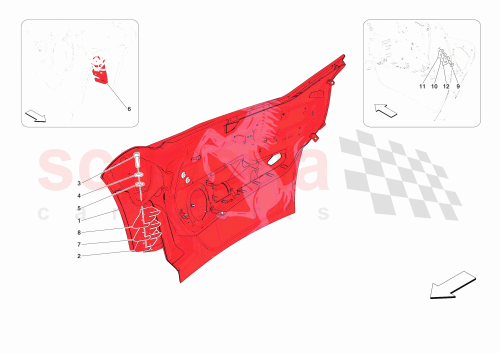 Part Diagram for Ferrari 000865321