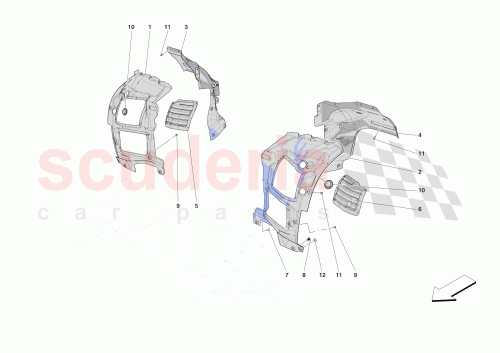Part Diagram for Ferrari 742305