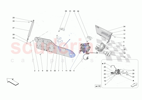 Part Diagram for Ferrari 904788