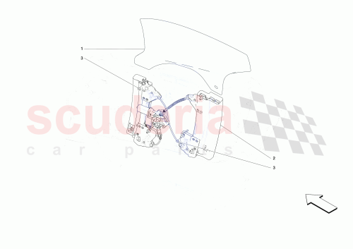 Part Diagram for Ferrari 750421