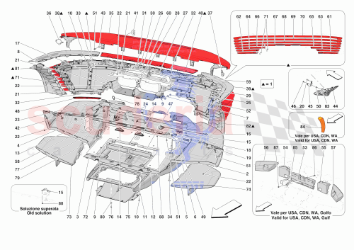 Part Diagram for Ferrari 000916681
