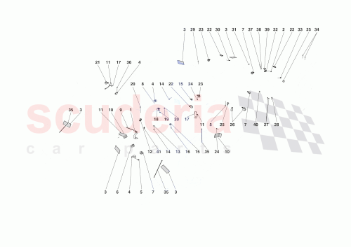 Part Diagram for Ferrari 888375