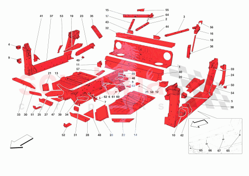 Part Diagram for Ferrari 985894668