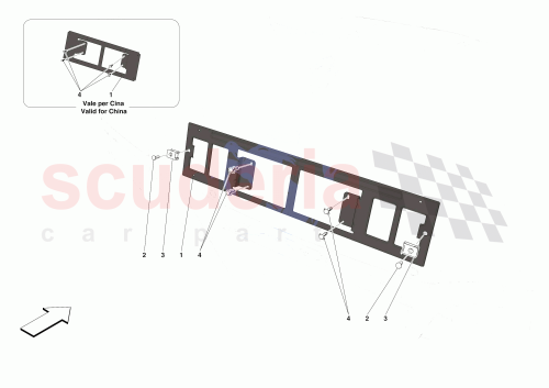 Part Diagram for Ferrari 880257