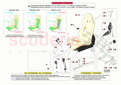 Part Diagram for Ferrari 850191