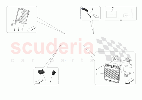 Part Diagram for Ferrari 900541