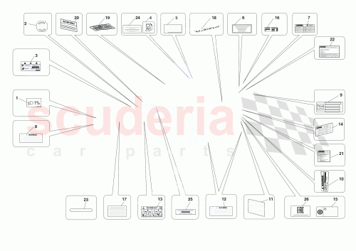 Part Diagram for Ferrari 777300