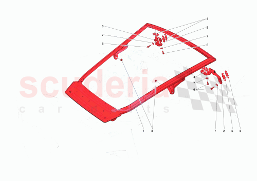 Part Diagram for Ferrari 855145