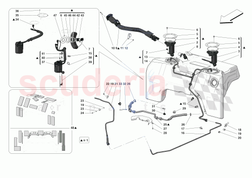 Part Diagram for Ferrari 866732